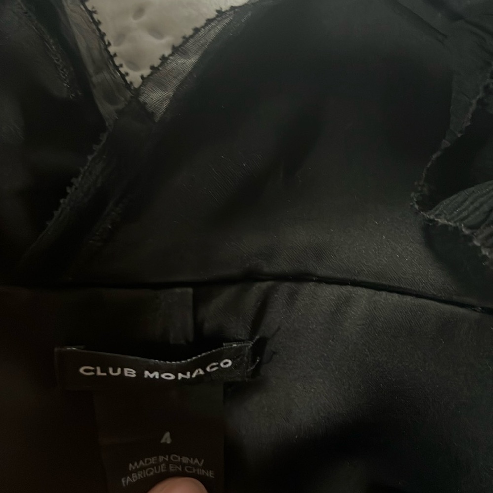 Club Monaco black dress